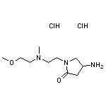 4-amino-1-{2-[(2-methoxyethyl)(methyl)amino]ethyl}pyrrolidin-2-one dihydrochloride