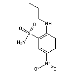 5-nitro-2-(propylamino)benzene-1-sulfonamide