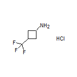 3-(Trifluoromethyl)cyclobutanamine Hydrochloride