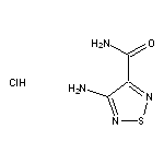 4-amino-1,2,5-thiadiazole-3-carboxamide hydrochloride