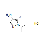 5-Fluoro-1-isopropyl-1H-pyrazol-4-amine Hydrochloride