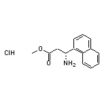 methyl (3R)-3-amino-3-(naphthalen-1-yl)propanoate hydrochloride