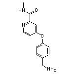 4-[4-(aminomethyl)phenoxy]-N-methylpyridine-2-carboxamide