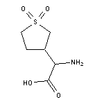 2-amino-2-(1,1-dioxo-1$l^{6}-thiolan-3-yl)acetic acid