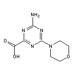 4-amino-6-(morpholin-4-yl)-1,3,5-triazine-2-carboxylic acid