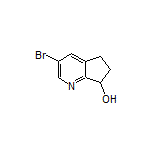 3-Bromo-6,7-dihydro-5H-cyclopenta[b]pyridin-7-ol