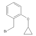 1-(bromomethyl)-2-cyclopropoxybenzene