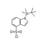 1-(tert-Butyldimethylsilyl)-1H-indole-4-sulfonyl Chloride