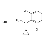 cyclopropyl(2,6-dichlorophenyl)methanamine hydrochloride