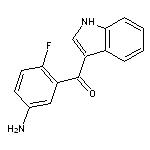 4-fluoro-3-(1H-indole-3-carbonyl)aniline