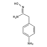 2-(4-aminophenyl)-N’-hydroxyethanimidamide