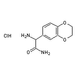 2-amino-2-(2,3-dihydro-1,4-benzodioxin-6-yl)acetamide hydrochloride