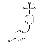 4-(4-chlorophenoxy)benzene-1-sulfonamide