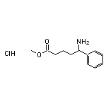 methyl 5-amino-5-phenylpentanoate hydrochloride