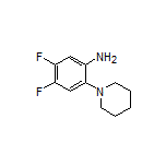 4,5-Difluoro-2-(1-piperidyl)aniline