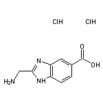 2-(aminomethyl)-1H-1,3-benzodiazole-5-carboxylic acid dihydrochloride