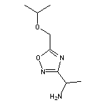 1-{5-[(propan-2-yloxy)methyl]-1,2,4-oxadiazol-3-yl}ethan-1-amine