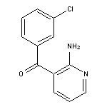 3-(3-chlorobenzoyl)pyridin-2-amine