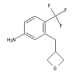 3-(oxetan-3-ylmethyl)-4-(trifluoromethyl)aniline