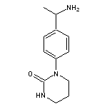 1-[4-(1-aminoethyl)phenyl]-1,3-diazinan-2-one