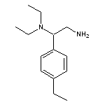 [2-amino-1-(4-ethylphenyl)ethyl]diethylamine