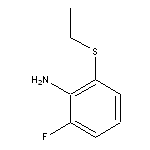 2-(ethylsulfanyl)-6-fluoroaniline