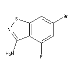 6-bromo-4-fluoro-1,2-benzothiazol-3-amine