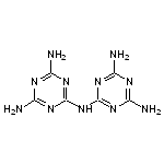 2-N-(diamino-1,3,5-triazin-2-yl)-1,3,5-triazine-2,4,6-triamine