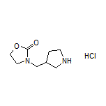 3-(3-Pyrrolidinylmethyl)oxazolidin-2-one Hydrochloride