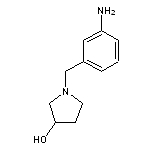 1-[(3-aminophenyl)methyl]pyrrolidin-3-ol