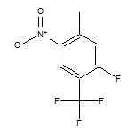 1-Fluoro-5-methyl-4-nitro-2-(trifluoromethyl)benzene