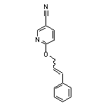 6-[(3-phenylprop-2-en-1-yl)oxy]pyridine-3-carbonitrile