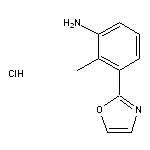 2-methyl-3-(1,3-oxazol-2-yl)aniline hydrochloride