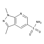 1,3-dimethyl-1H-pyrazolo[3,4-b]pyridine-5-sulfonamide