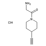 2-amino-1-(4-ethynylpiperidin-1-yl)ethan-1-one hydrochloride