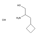 2-amino-3-cyclobutylpropan-1-ol hydrochloride