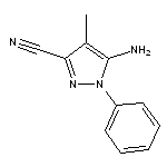 5-amino-4-methyl-1-phenyl-1H-pyrazole-3-carbonitrile