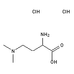 2-amino-4-(dimethylamino)butanoic acid dihydrochloride