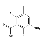 3-amino-2,6-difluoro-5-methylbenzoic acid