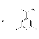 1-(2,6-difluoropyridin-4-yl)ethan-1-amine hydrochloride