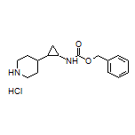 N-Cbz-2-(4-piperidyl)cyclopropanamine Hydrochloride