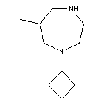 1-cyclobutyl-6-methyl-1,4-diazepane