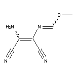 methyl N-(2-amino-1,2-dicyanoeth-1-en-1-yl)methanecarboximidate