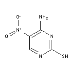 4-amino-5-nitropyrimidine-2-thiol