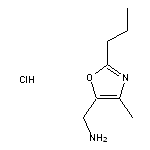 (4-methyl-2-propyl-1,3-oxazol-5-yl)methanamine hydrochloride