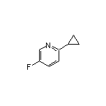 2-Cyclopropyl-5-fluoropyridine