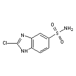 2-chloro-1H-1,3-benzodiazole-5-sulfonamide