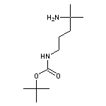 tert-butyl N-(4-amino-4-methylpentyl)carbamate