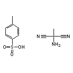 2-amino-2-methylpropanedinitrile, 4-methylbenzene-1-sulfonic acid