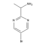 1-(5-Bromo-2-pyrimidinyl)ethanamine